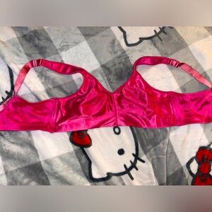 Cacique, 40C, Hot pink no wire bra